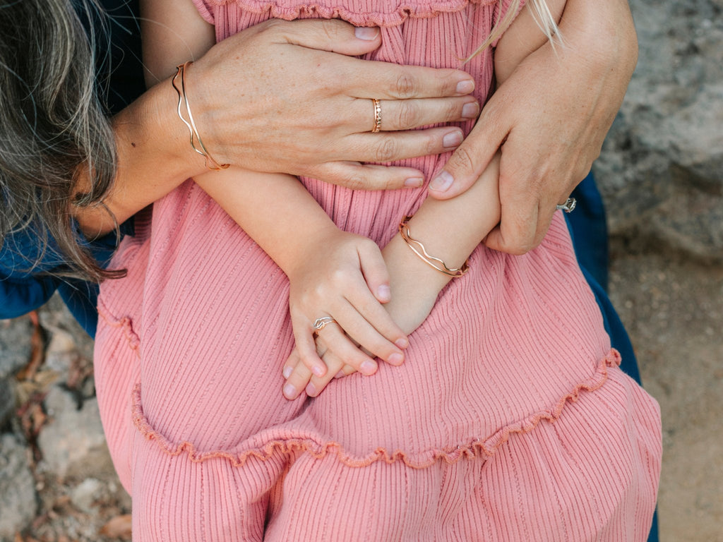 Made to Match | Smooth & Wavy Bangle Sets - Laurel Elaine Jewelry